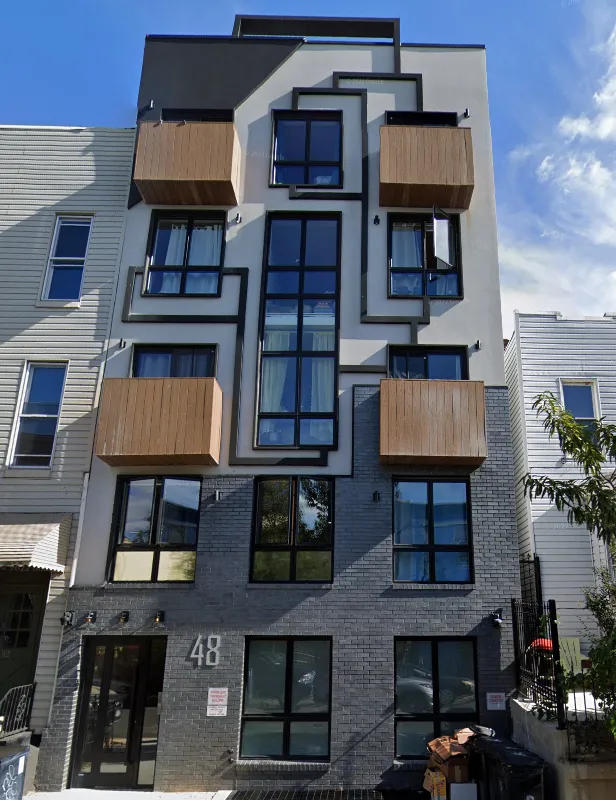 Facade Restoration at 48 Bleecker Street, Brooklyn, NY 11221